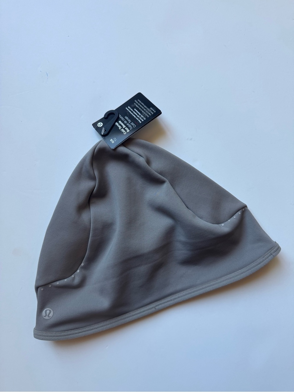 NEW Lululemon Gray Cold Terrain Run Beanie